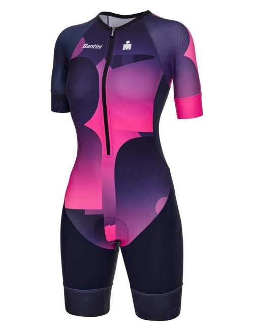 Santini X Ironman KOA Plus Size Qadın Üçkostyumu 3I777LIMGKOA 