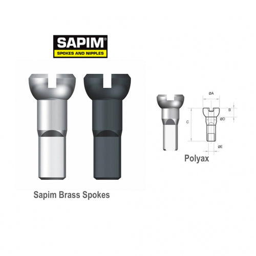 Sapim Polyax Brass Jat teli Başlığı