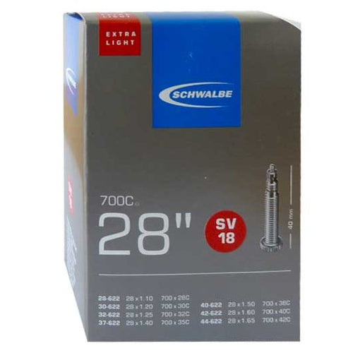 Schwalbe SV18 Extra Light 28" 40MM İnce Sibop İç Lastik
