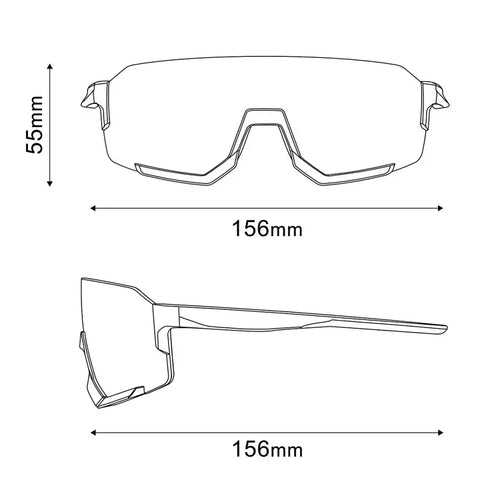SHIMANO AEROLITE ARLT2 RIDESCAPE HC GÖZLÜK