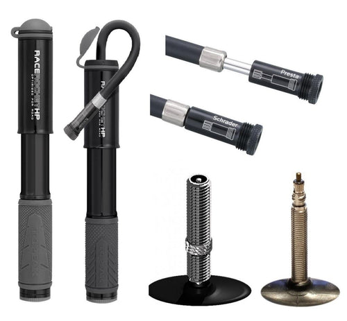 Topeak Racerocket HP Velosiped Nasosu, Qara 