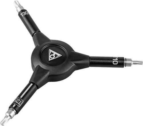 Topeak YTorx Top Head T Wrench, T10/T25/T30 Sürətli Mufta ilə 