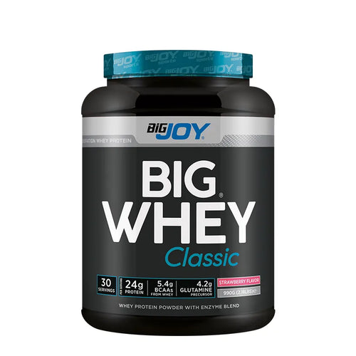 Bigjoy Sports BIGWHEY Whey Protein Classic Çilek 990g 30 Servis