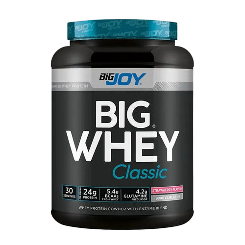 Bigjoy Bigwhey Classic Çilek Aromalı Protein Tozu (990 gr 30 Servis)