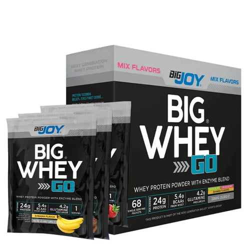 Bigjoy Sports BIGWHEYGO Whey Protein Mix Aroma 68 Servis